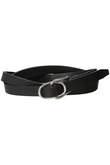 YOKE(ヨーク)｜【UNISEX】W RING レザーベルト/ブラウン の通販