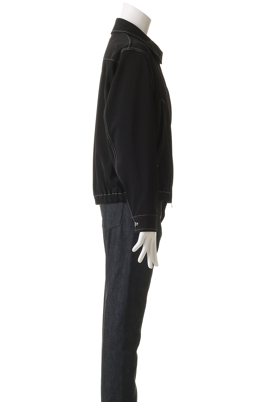 YOKE(ヨーク)｜【MEN】FRONT ZIP ブルゾン/カーボンブラック の