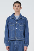 【MEN】LIGHT-WEIGHT DENIM TRUCKER ジャケット