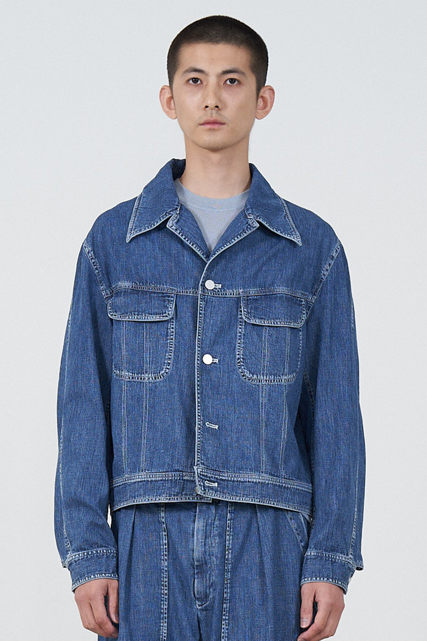 YOKE(ヨーク)｜【MEN】LIGHT-WEIGHT DENIM TRUCKER ジャケット