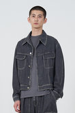 【MEN】LIGHT-WEIGHT DENIM TRUCKER ジャケット