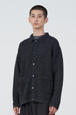 【UNISEX】MESH KNITTED シャツ カーディガン