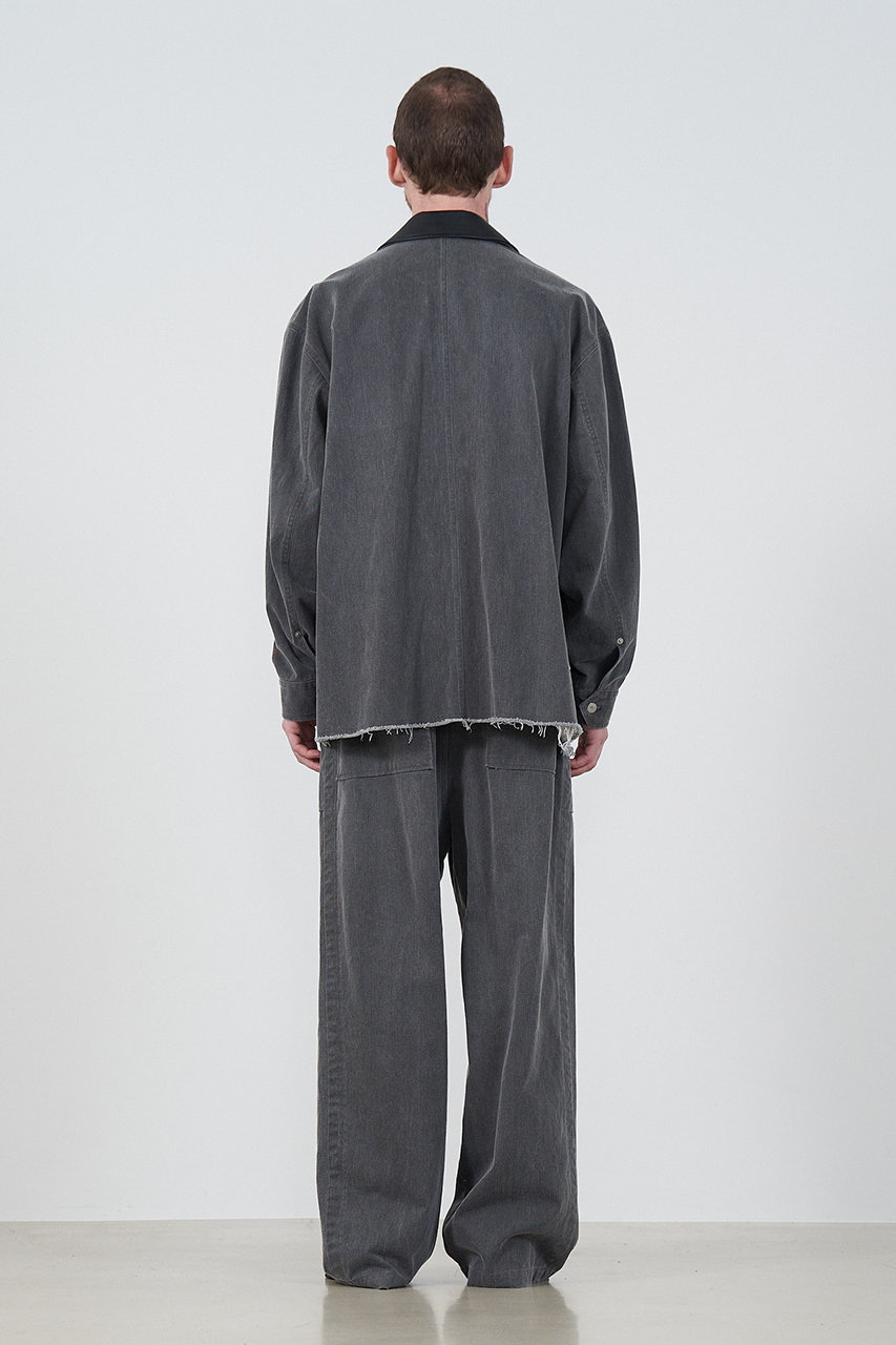 YOKE(ヨーク)｜【MEN】COTTON CUT-OFF COVERALL ジャケット