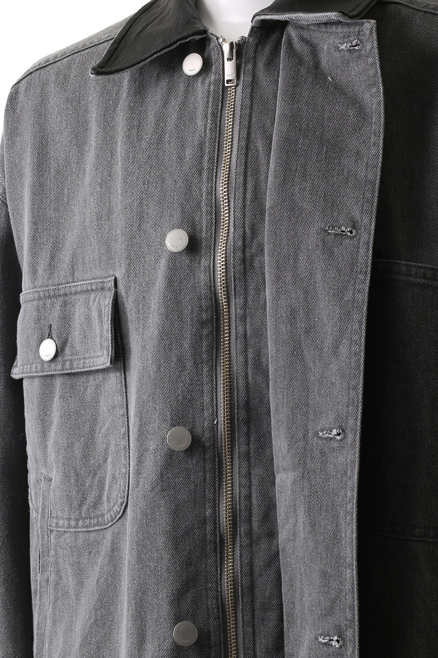 YOKE(ヨーク)|【MEN】COTTON CUT-OFF COVERALL ジャケット YOKE(ヨーク)|【MEN】COTTON CUT-OFF COVERALL ジャケット