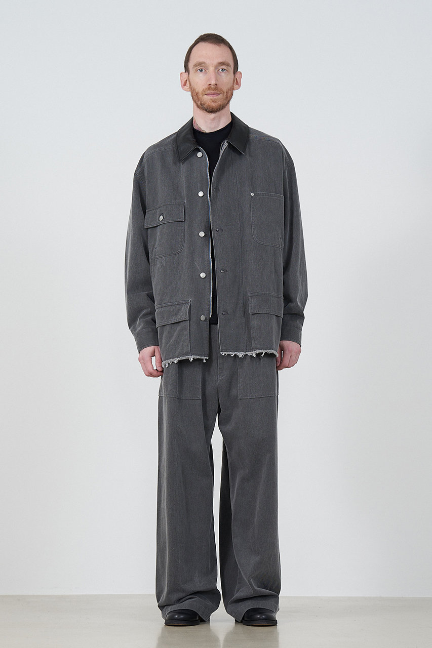 YOKE(ヨーク)｜【MEN】COTTON CUT-OFF COVERALL ジャケット
