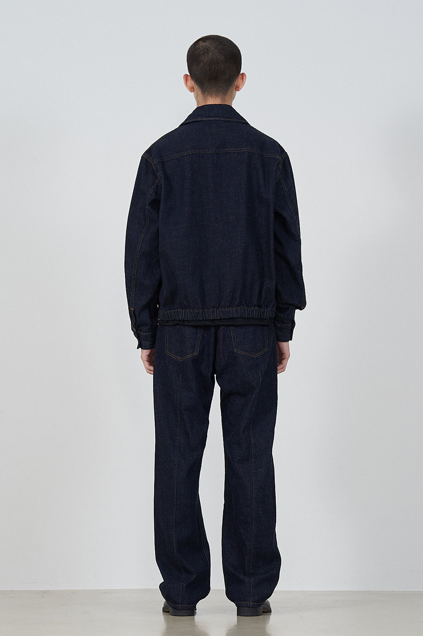 YOKE(ヨーク)｜【UNISEX】DENIM WIDE STRAIGHT 5P パンツ/インディゴ