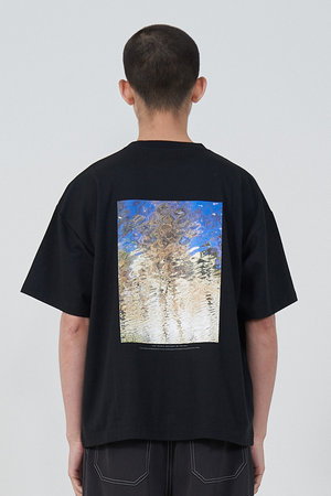 【MEN】PHOTO PRINT ORGANIC COTTON T-シャツ by TARO MIZUTANI