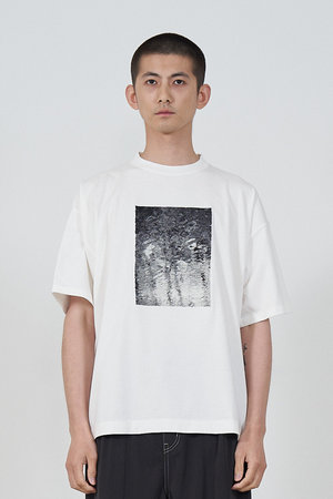 【MEN】EMBROIDERY T-シャツ by TARO MIZUTANI