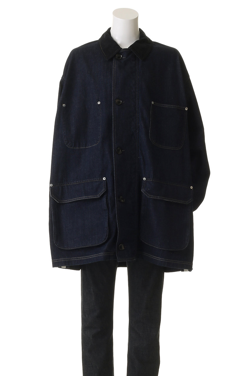 MHL. ダークデニム カバーオール MHL. ダークデニム カバーオール MHL. ダークデニム カバーオール