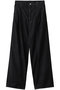 【MEN】デニム 3プリーツ ワイドレッグ パンツ ヨーク/YOKE ブラック