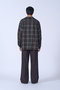 【MEN】Ombre Plaid ダブルポケット シャツ ヨーク/YOKE