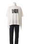 【MEN】Photogram プリント Tシャツ ヨーク/YOKE