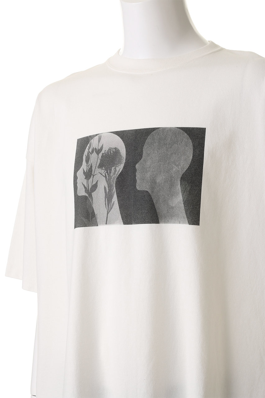 YOKE(ヨーク)｜【UNISEX】Photogram プリント Tシャツ/ホワイト 