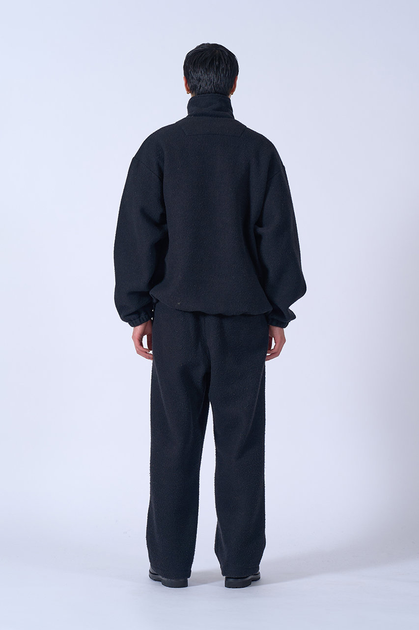 YOKE(ヨーク)|【UNISEX】ウール フリース ハーフ ジップ プルオーバー YOKE(ヨーク)|【UNISEX】ウール フリース ハーフ ジップ プルオーバー