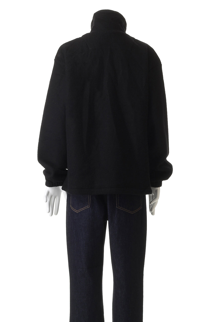 YOKE(ヨーク)｜【UNISEX】ウール フリース ハーフ ジップ プルオーバー