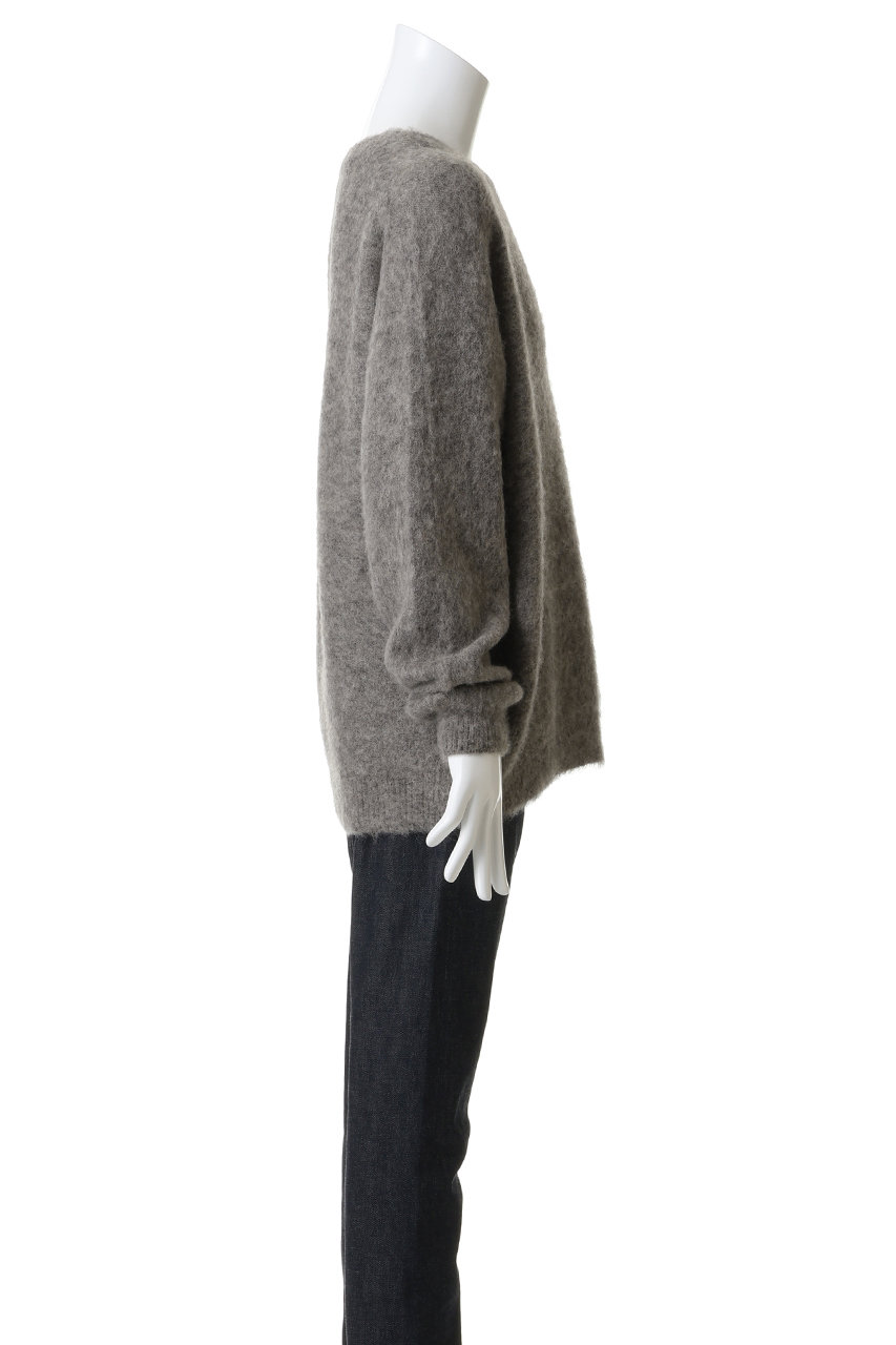 YOKE(ヨーク)｜【UNISEX】3Color Mix Baby Alpaca クルーネック