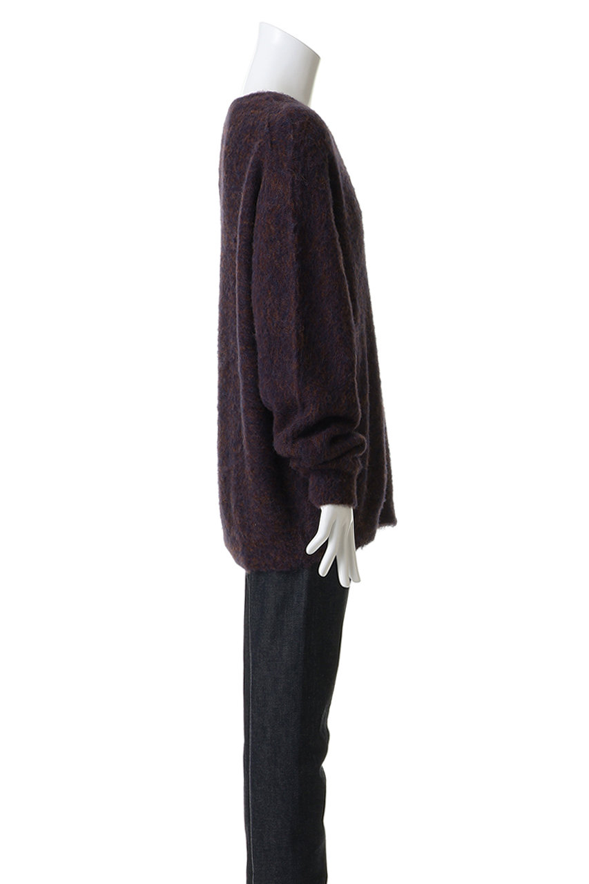 YOKE(ヨーク)｜【UNISEX】3Color Mix Baby Alpaca クルーネック