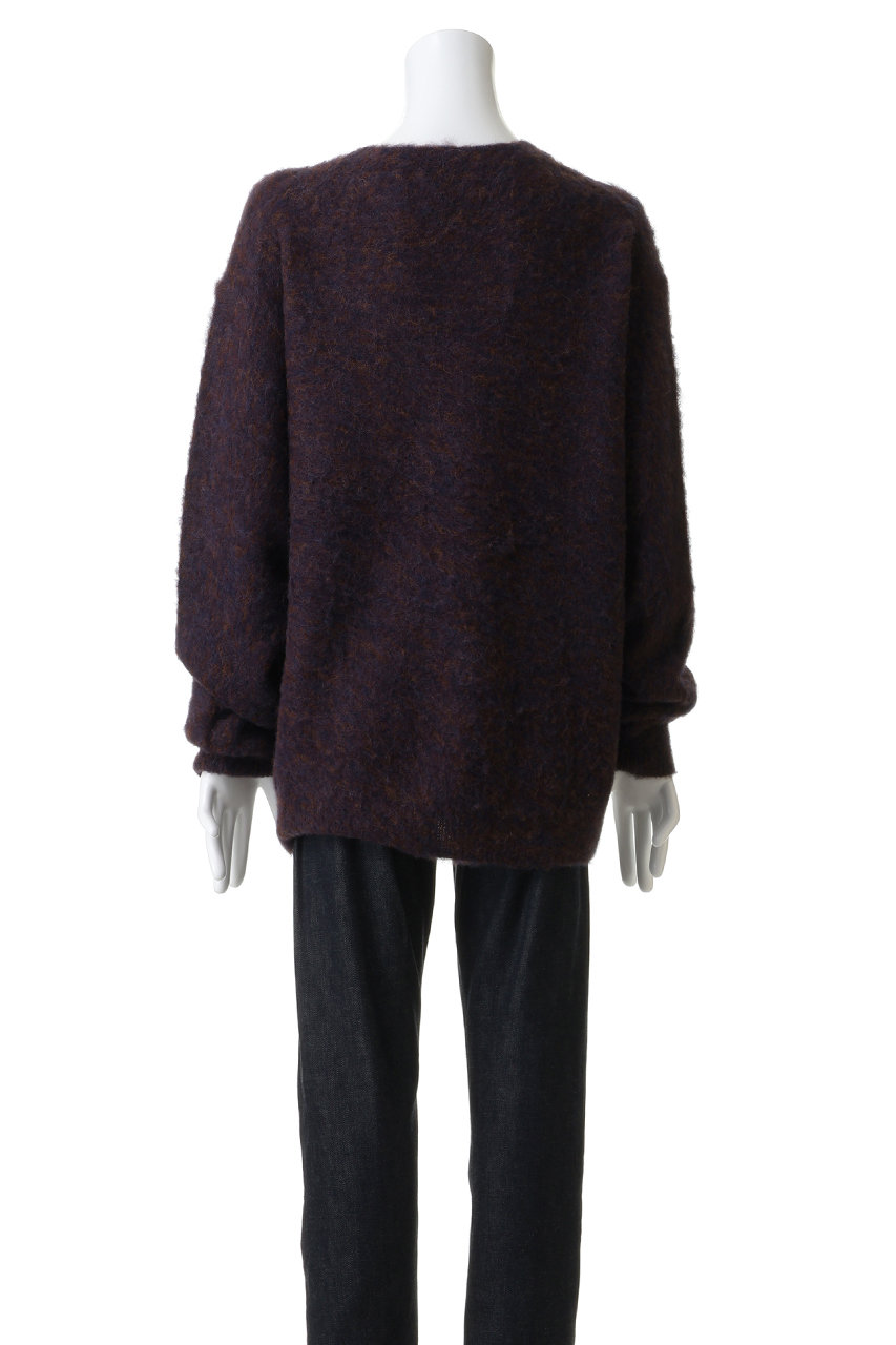 YOKE(ヨーク)｜【UNISEX】3Color Mix Baby Alpaca クルーネック