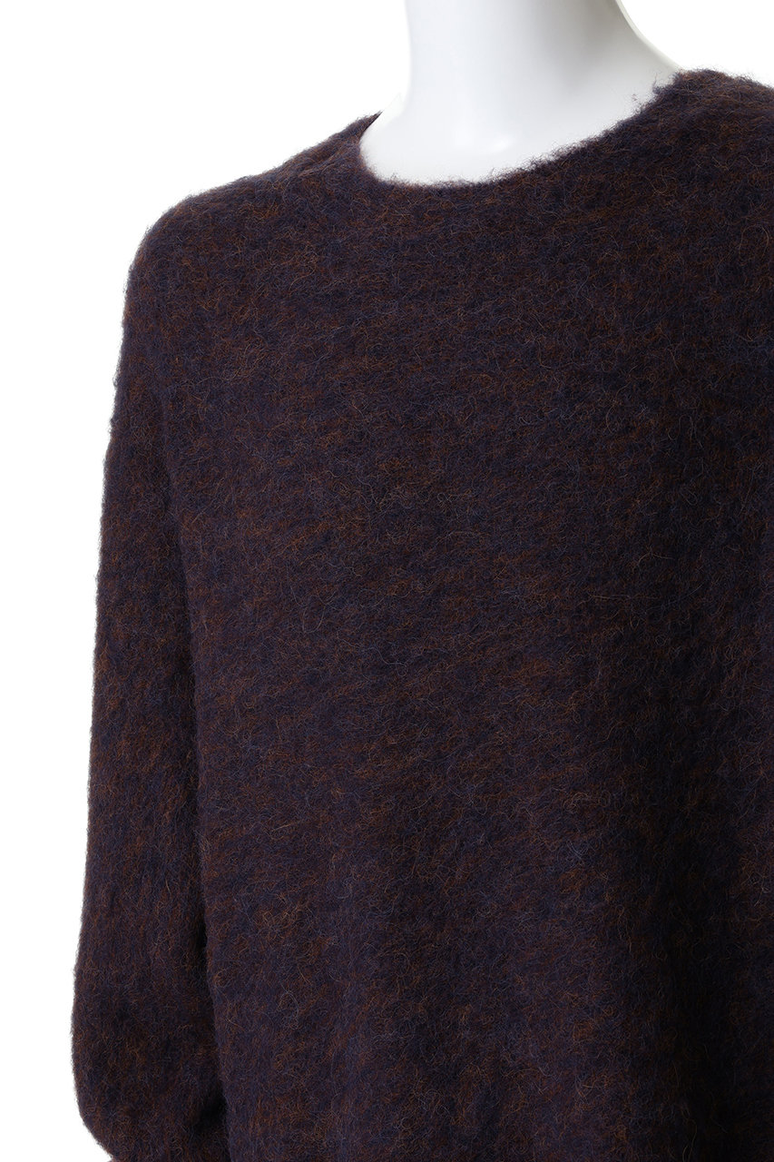 YOKE(ヨーク)｜【UNISEX】3Color Mix Baby Alpaca クルーネック