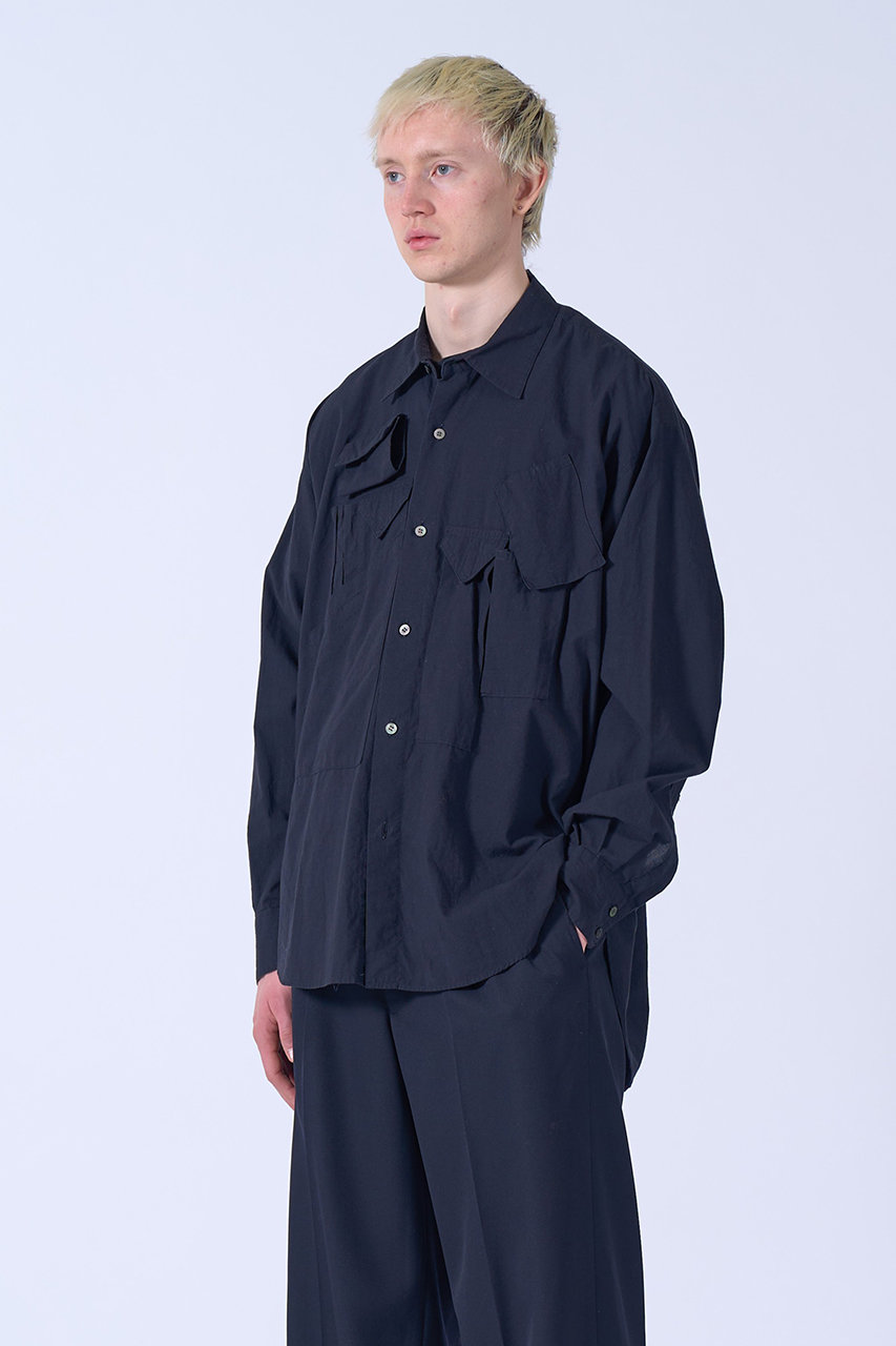 KATHARIENE HAMNETT マルチポケットシャツ YOKE(ヨーク)｜【UNISEX】【YOKE × KATHARINE HAMNETT】オーガニック
