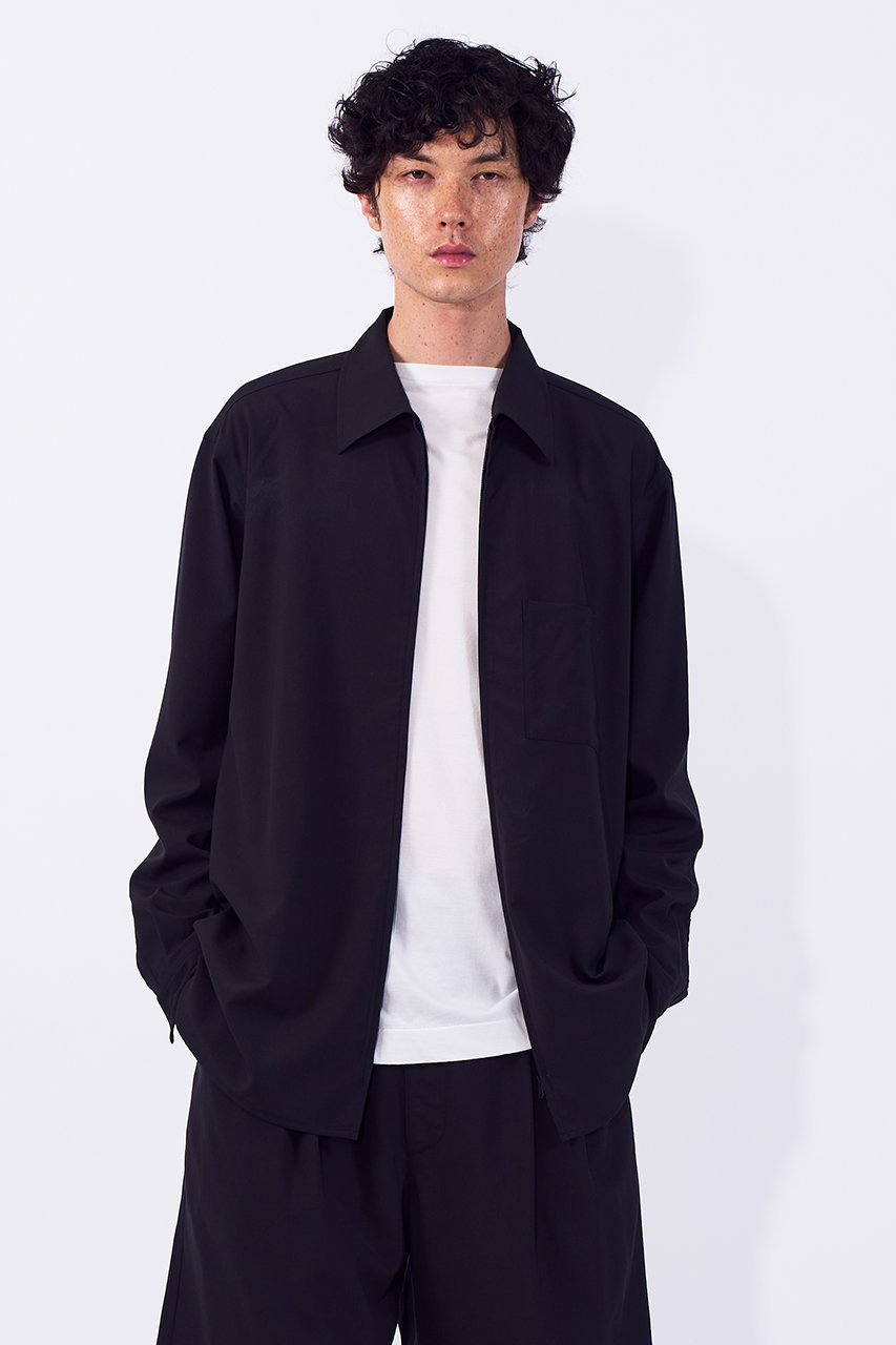 YOKE(ヨーク)｜【UNISEX】ウール ウォッシャー トロピカル ジップ