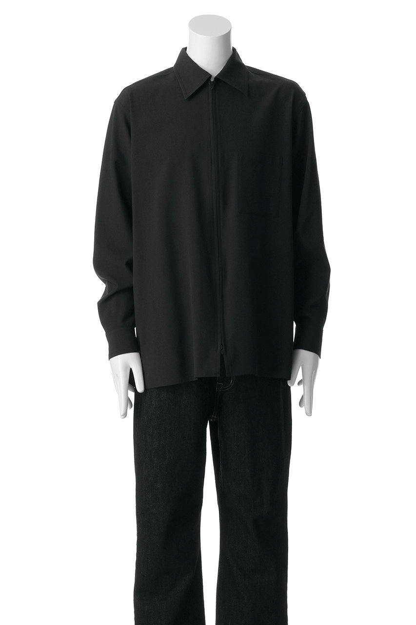 YOKE(ヨーク)｜【UNISEX】ウール ウォッシャー トロピカル ジップ