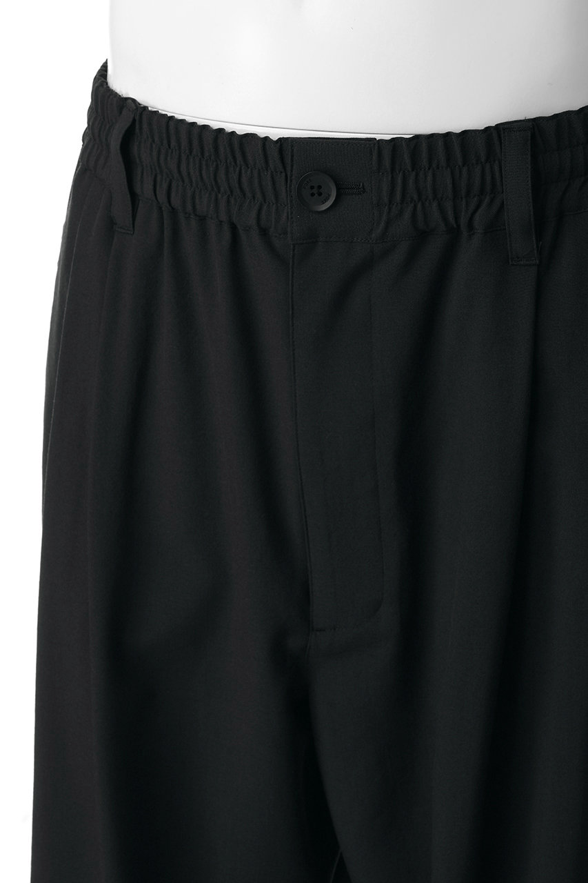 YOKE(ヨーク)｜【UNISEX】ウールウォッシャー トロピカル 2プリーツ