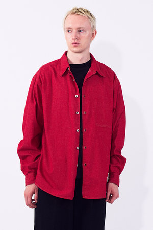 ヨーク/YOKEの【UNISEX】ヴィンテージ ウォッシュド デニム シャツ(110400/110403)