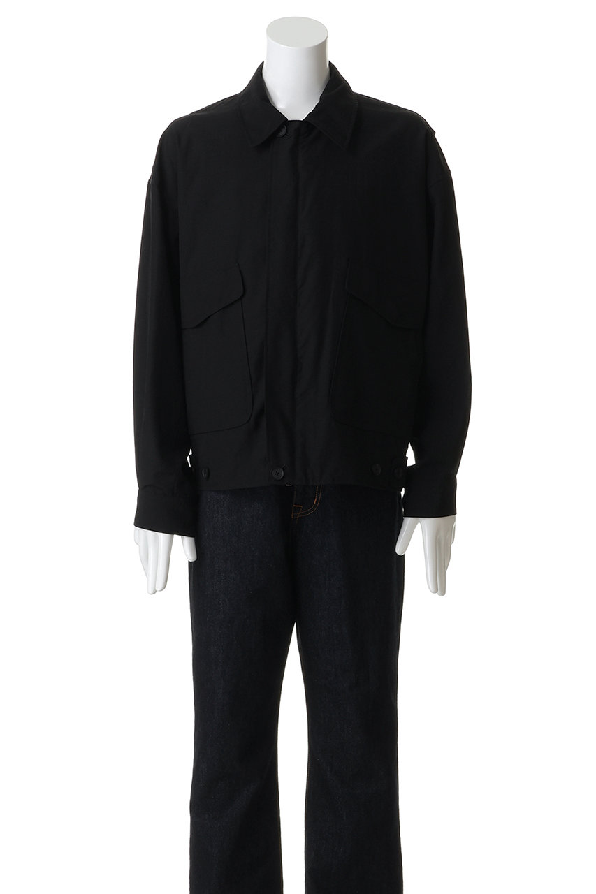 N-655 YOKE ヨーク　ウールジャケット　ブラック　2 20aw 良品 YOKE(ヨーク)｜【UNISEX】ウールナイロン フライトジャケット/ブラック