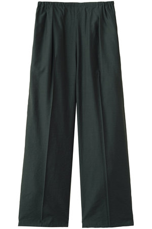 ヨーク/YOKEの【UNISEX】ウールナイロン フロントフラット 1プリーツ イージートラウザーズ