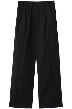 ヨーク/YOKEの【UNISEX】ウールナイロン フロントフラット 1プリーツ イージートラウザーズ