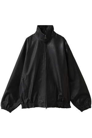 ヨーク/YOKEの【UNISEX】カーフレザー トラックジャケット(110800/110804)