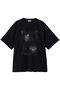 【UNISEX】Abstract Hand ペイント Tシャツ ヨーク/YOKE ブラック