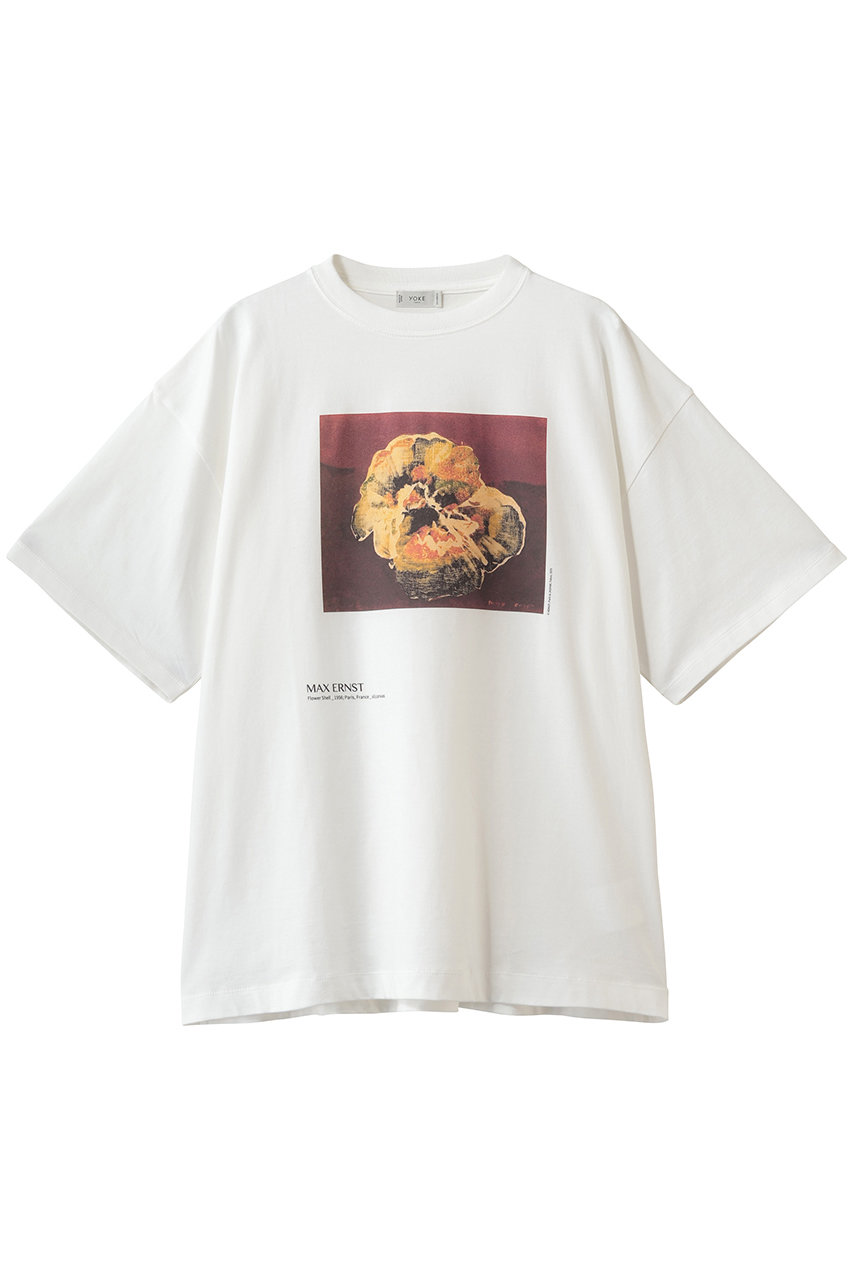 ヨーク/YOKEの【UNISEX】Art Tシャツ by Max Ernst(フラワーシェル/YK26SS01231CS)