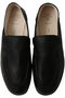 【UNISEX】【foot the coacher × YOKE】The Leather ローファー ヨーク/YOKE ブラック