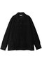 【UNISEX】スエード シャツジャケット ヨーク/YOKE ブラック