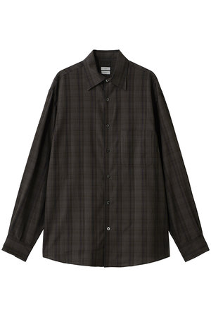 ヨーク/YOKEの【UNISEX】Cotton Rayon プレイド リラックスシャツ