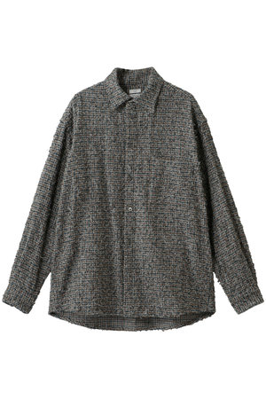 ヨーク/YOKEの【UNISEX】Needle punched Cotton プレイド シャツ