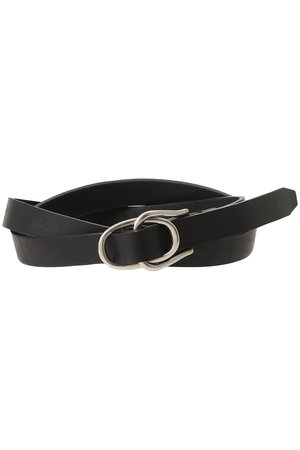 ヨーク/YOKEの【UNISEX】ダブルバックル レザーベルト(140500/140501)