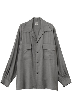 ヨーク/YOKEの【UNISEX】ダブルポケット オープンカラーシャツ(110400/110403)