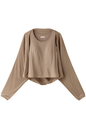 プロタゴニスタ/PROTAGONISTAのシェルフ ブラ タンクトップ&ボレロ(110100/110103)