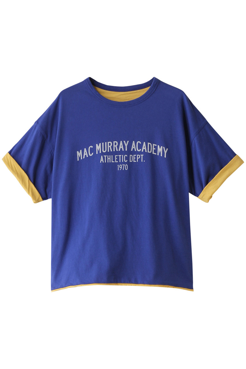 セントジョンズ サードクラブ/St.Johns 3rd ClubのMAC MURRAY  リバーシブル Tシャツ(ブルー×ライトイエロー/SJ24-07L)