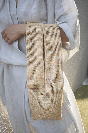 セヤ/seya.のミニ ラフィアバッグ(120200/120201)