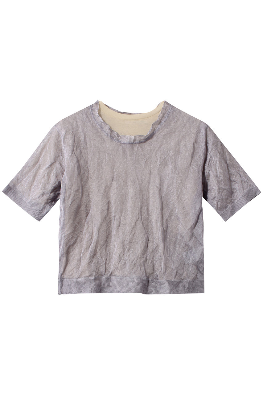 カレンテージ/CURRENTAGEのSeethrough Tシャツ(グレー/A2541KSW006)