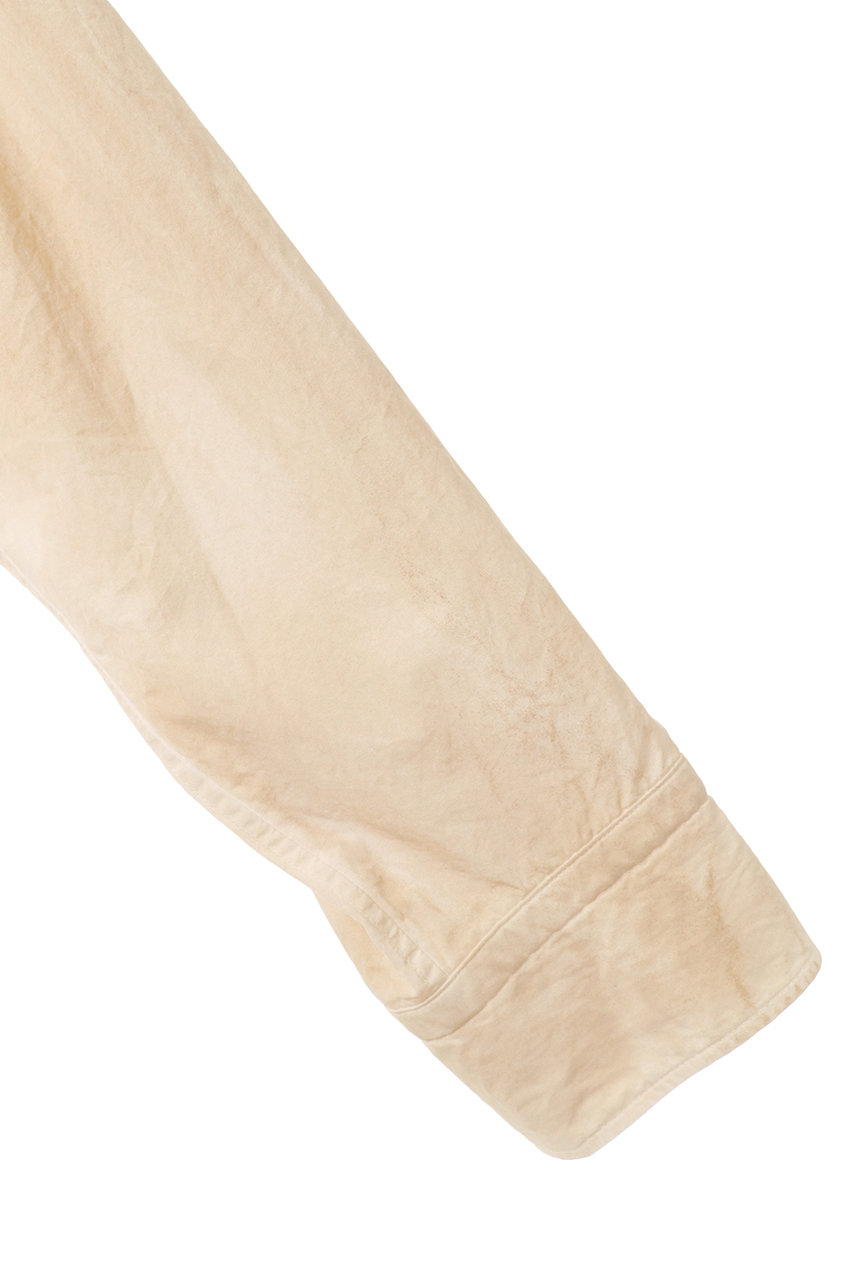 ブラウス シャツ 「CURRENTAGE/カレンテージ」spray dyeing Collarless  Shirt レディース martinique ブラウス シャツ 「CURRENTAGE/カレンテージ」spray