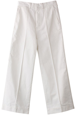 CURRENTAGE/カレンテージ】One tuck straight pants｜martinique