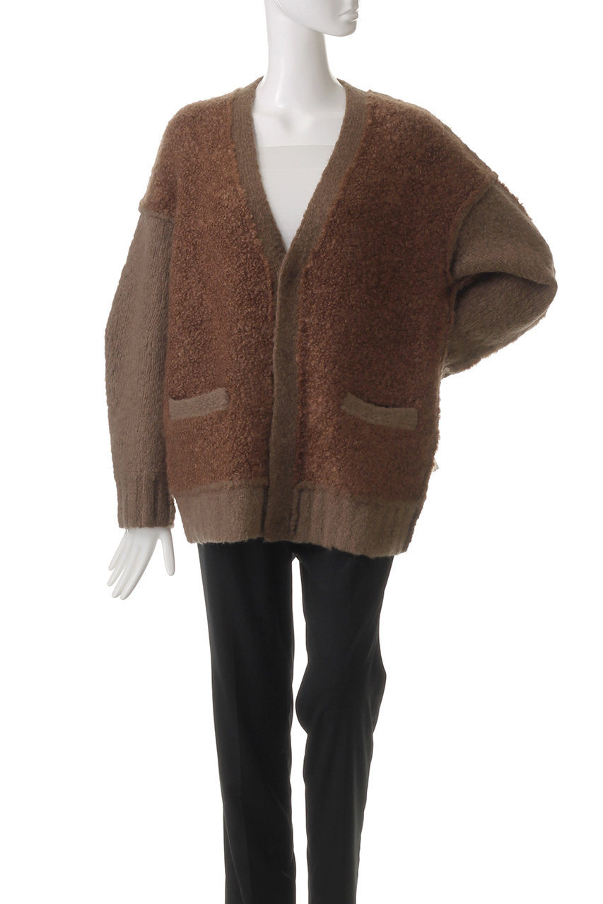Cloveru Simple Wool Mohair Cardigan Cloveru シンプルウールモヘア