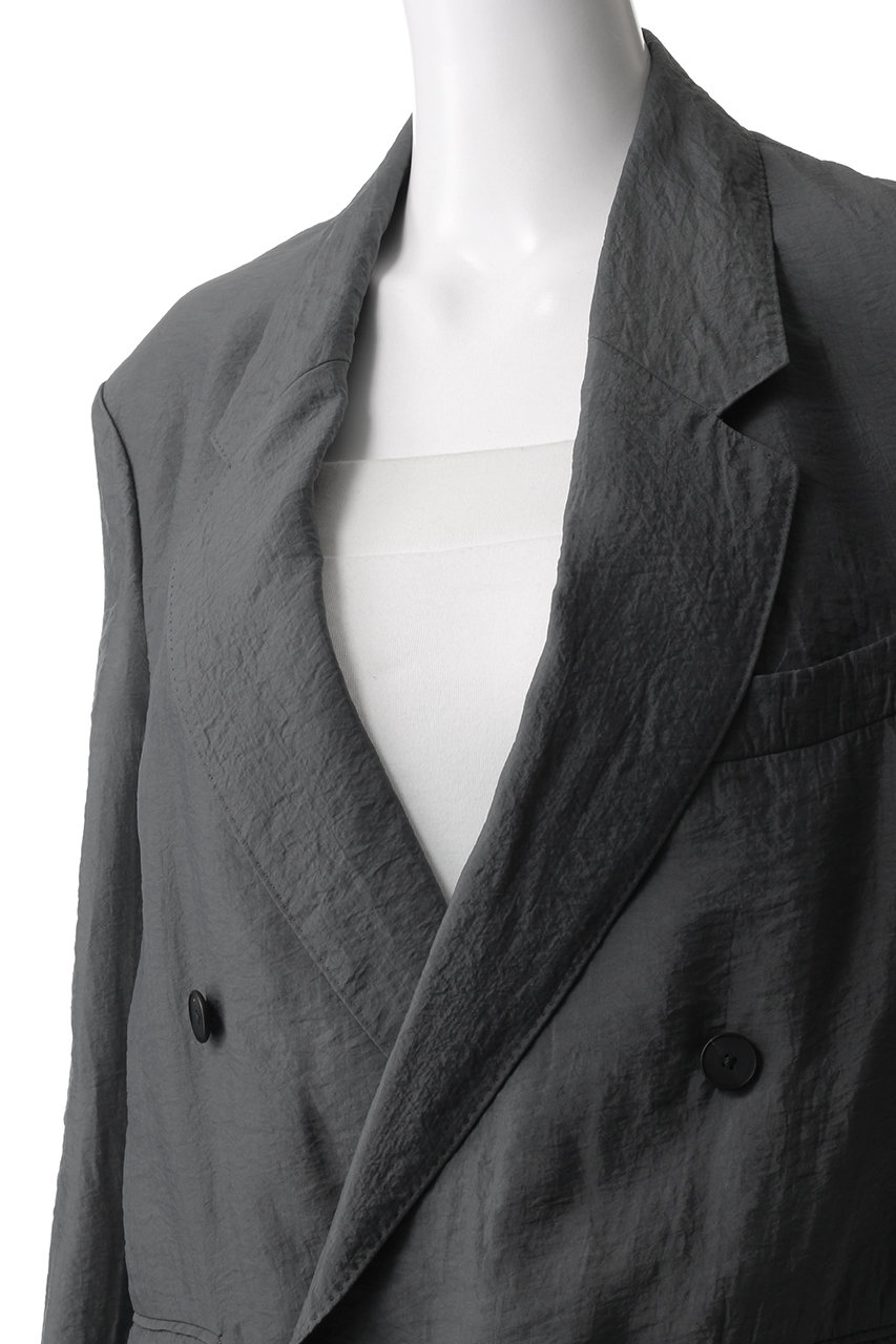 CURRENTAGE(カレンテージ)｜ダブルジャケット/グレー の通販｜ELLESHOP