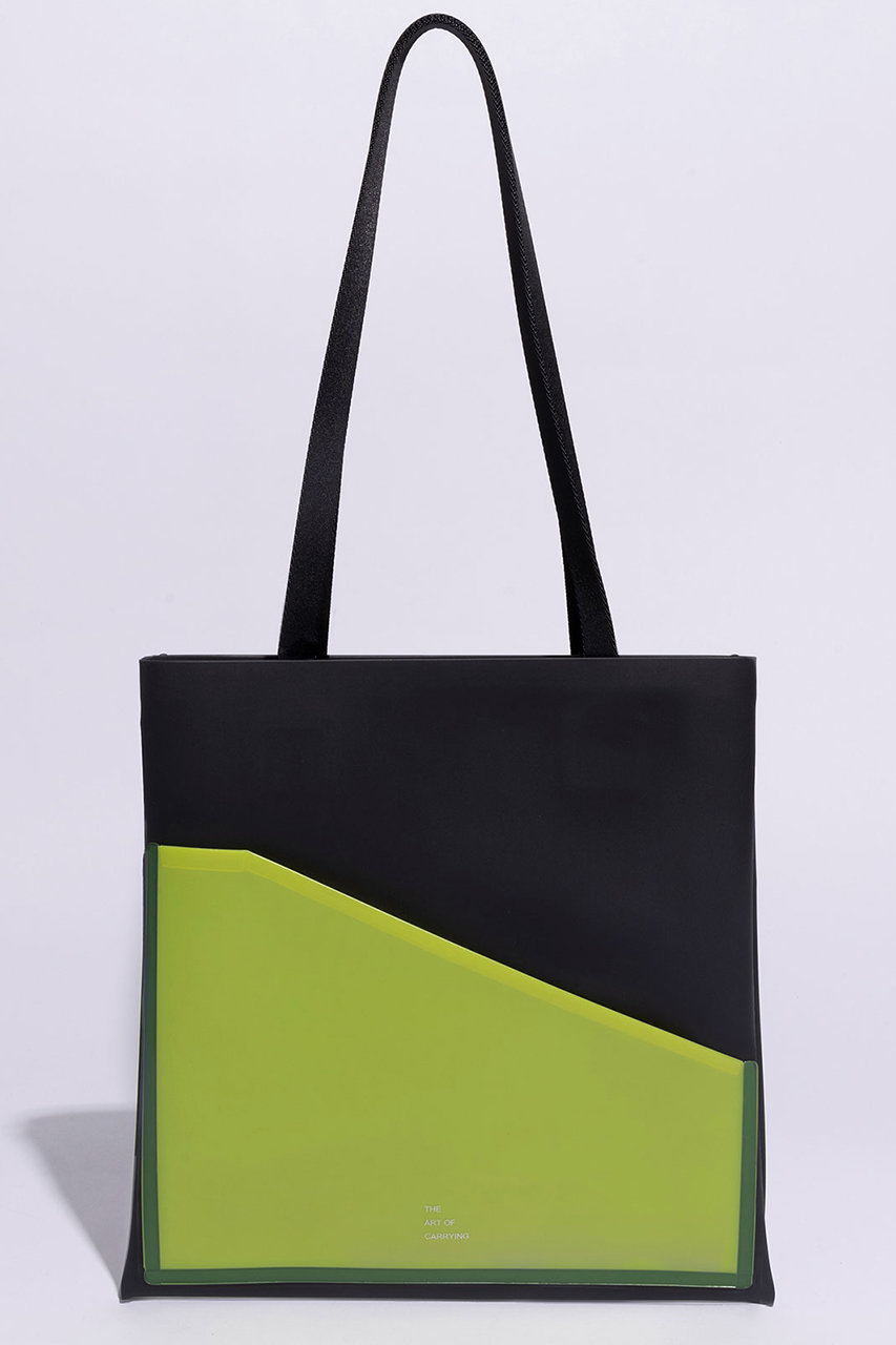 THE ART OF CARRYING PAPER A トートバッグ (ブラック×イエロー, F) ジ アートオブキャリング ELLE SHOP THE ART OF CARRYING PAPER A トートバッグ (ブラック×イエロー, F) ジ アートオブキャリング ELLE SHOP