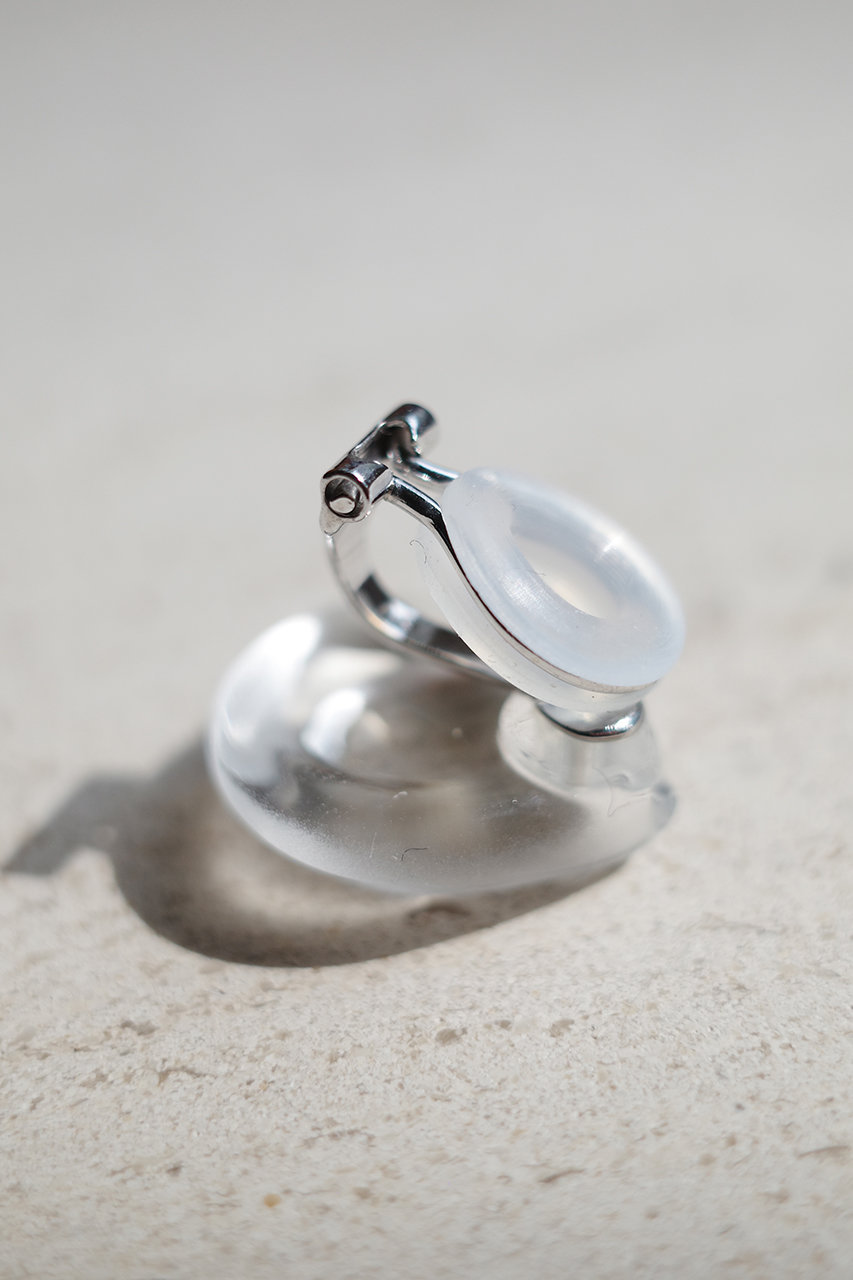 Lemme.(レム)｜Mini Roni イヤリング/クリア の通販｜ELLESHOP・(エル